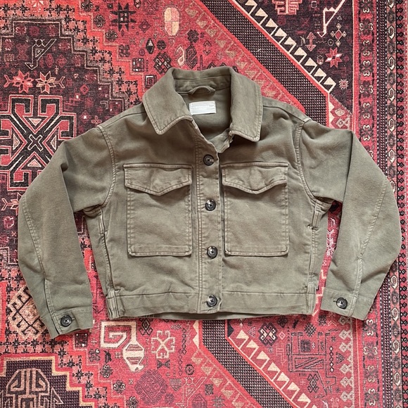 Everlane Jackets & Coats Everlane Moleskin Utility Jacket Poshmark